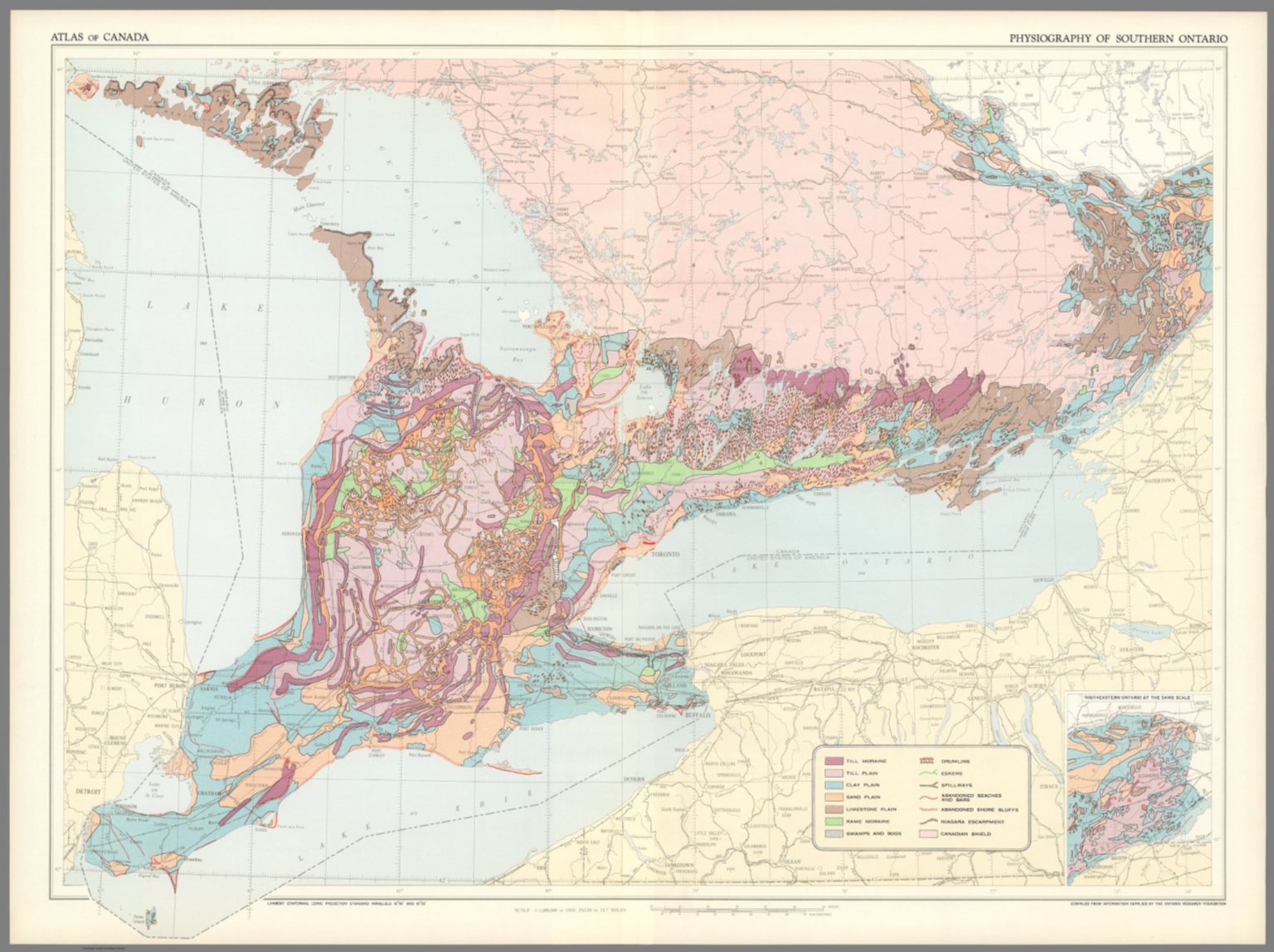 Chapman and Putnam_physiography of southern Ontario